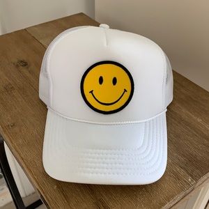 White Trucker Hat